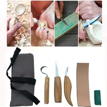 5 шт. набор для резьбы по дереву, деревообрабатывающий резак, инструменты для резьбы по дереву, набор ложек