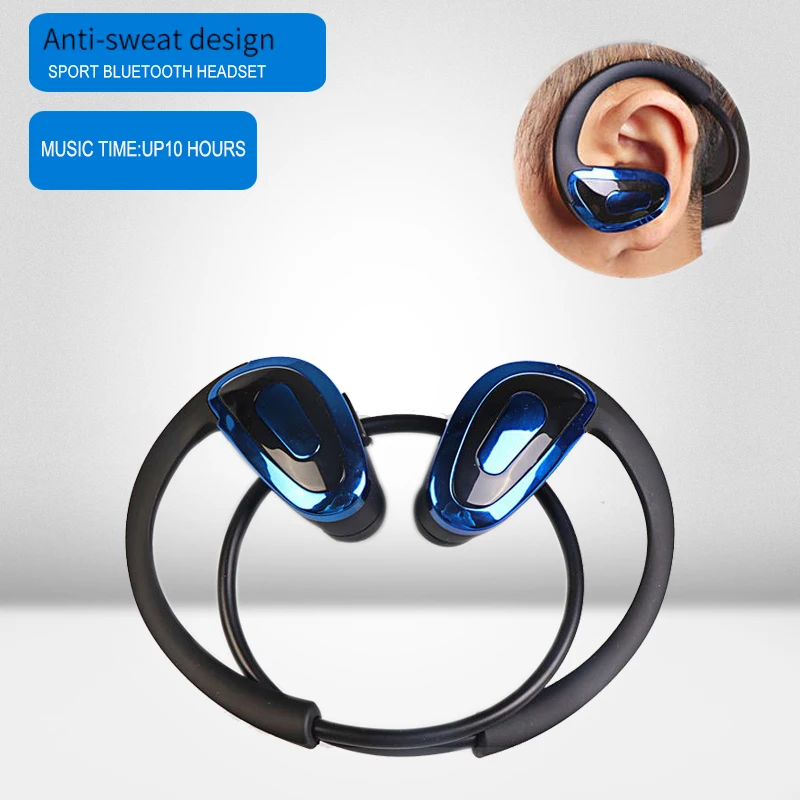 Bass Bluetooth наушники Беспроводной в ухо Спорт IPX5 Водонепроницаемый гарнитуры стерео