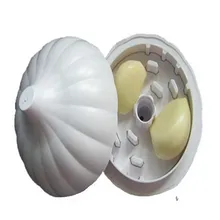 1 шт. Белый ручной работы инструмент для чеснока пресс пластик в форме чеснока