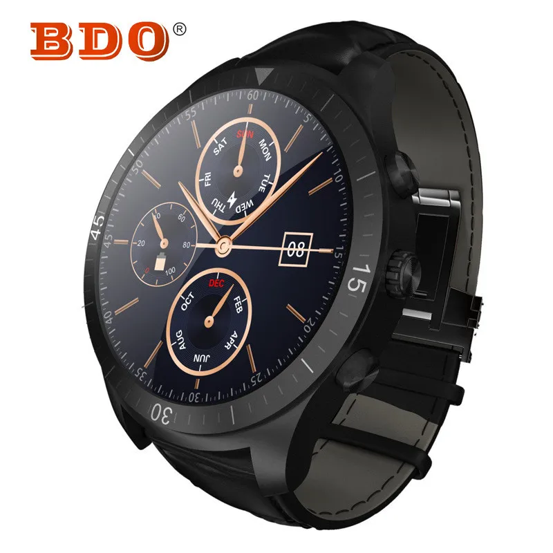 

ROM4G MTK6571 Android 4.4 Smart Watch Bluetooth 4.0 Wifi Heart Rate Monitor Pedometer Phone Calls Message Push APP Install UW23