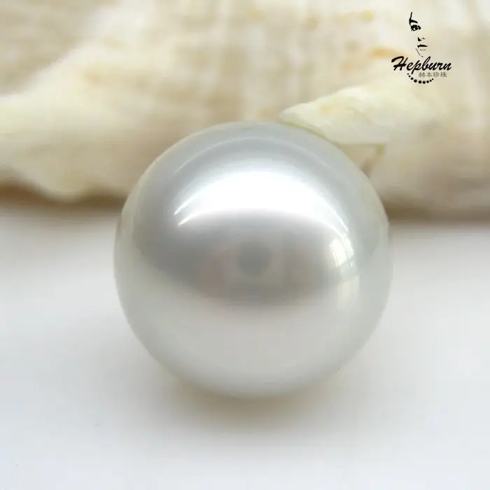 

FREE SHIPPING>>>@@ HUGE NATURAL SOUTH SEA GENUINE PERFECT ROUND WHITE LOOSE PEARL UNDRILLED