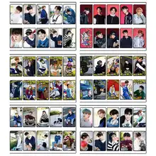 10 шт./компл. KPOP Stray Kids Lomo карты HD фото карты липкие фотостудии плакат подарок для звезды концертные Вечерние