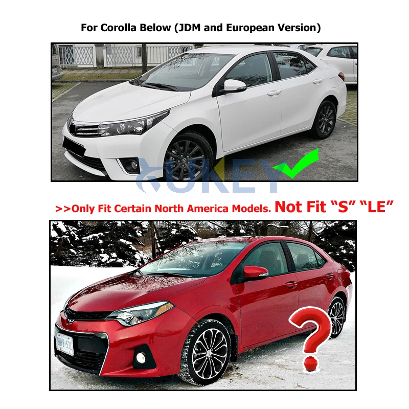 Литые Автомобильные Брызговики для Toyota Corolla Altis Брызговики передние и задние брызговики крыло