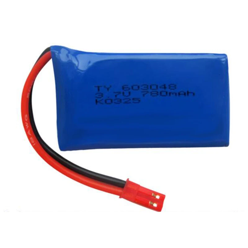 3.7 В 780 мАч 20C lipo Батареи RC Quadcopter WLtoys V686 V686K V686J Запасных Частей бесплатная доставка |