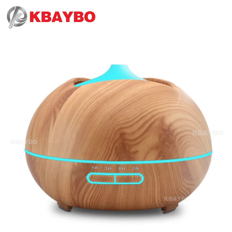 New 400ml Aroma Essential Oil Diffuser Ultrasonic Air Humidifier with Wood Grain 7 Color Changing LED Lights for Office Bedroom New 400ml Aroma Essential Oil Diffuser Ultrasonic Air Humidifier with Wood Grain 7 Color Changing LED Lights for Office Bedroom