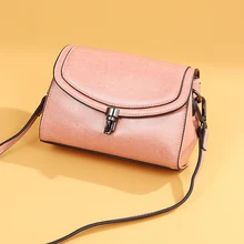 Женская сумка из натуральной кожи, сумка высокого качества из натуральной коровьей кожи, сумки через плечо для девочек-подростков, маленькая сумка-мессенджер