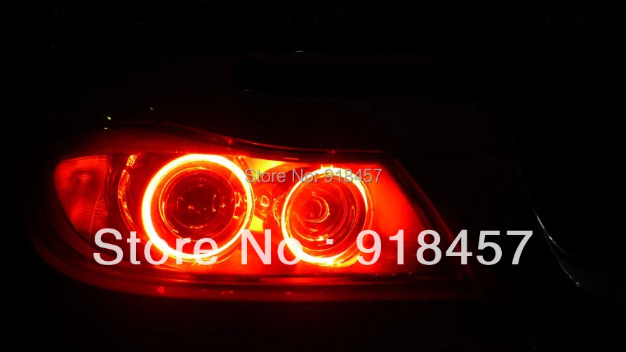 2 шт. 6 Вт Красный Led ангельские глаза гало кольца фары для BMW E90 E91 4DR Универсал