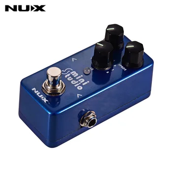 

NUX NSS-3 Mini Studio Speaker Cabinet Simulator Effect Pedal Impulse Response IR Loader Built-in 8 Speaker Cabinet Models