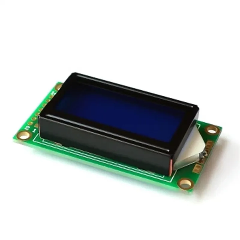 

8 x 2 LCD Module 0802 Character Display Screen blue