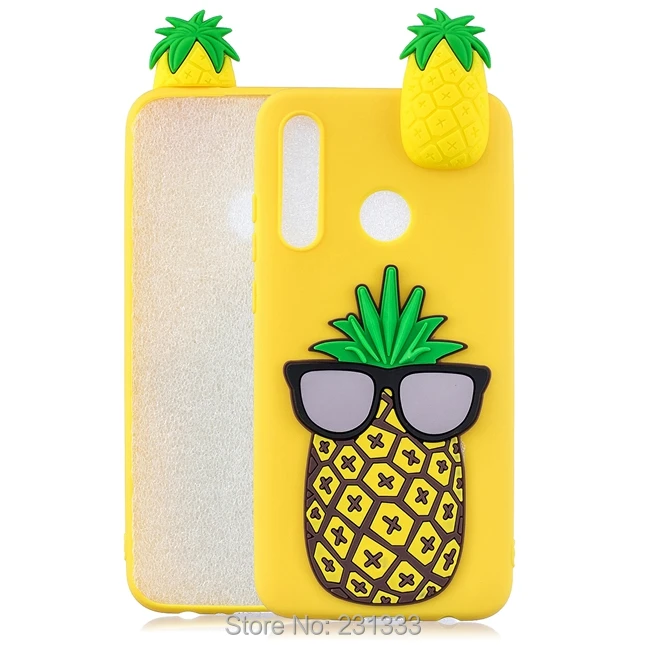 Мягкий чехол из ТПУ C ku с 3D рисунком для Huawei P30 LITE Y6 2019 Y7 Y9 Honor 9i Enjoy 8S 9S Панда собака