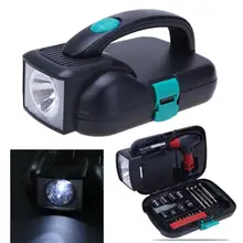 VODOOL Car Alloy Steel Repairing Tool Portable Combination Kit with LED Light Flashlight Car Accessories 24 Kind Repair Tools