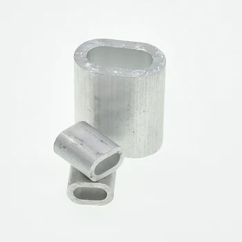 

M1.5-12 Diameter Wire Rope Aluminum alloy Sleeves Clip Fittings Loop Cable Crimps Ferrule Stop Wire Rope Cable