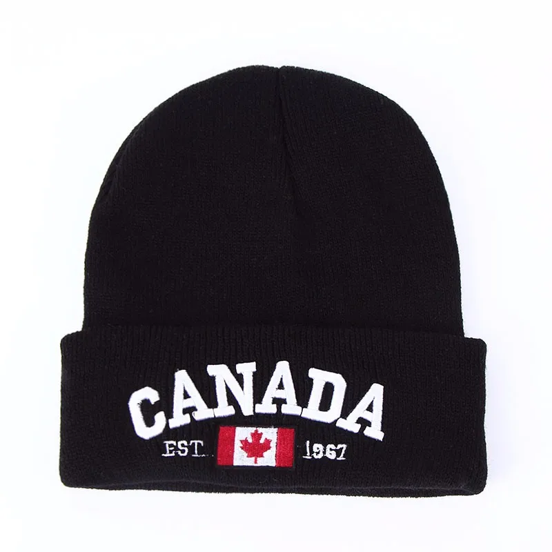 VORON новая зимняя вязаная шапка s Канада с вышитыми буквами хлопковая вязаная шапка унисекс мешковатая шапочка вязаная шапка для улицы
