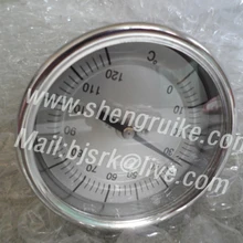 0-120c промышленные биметаллический стрелочный термометр, ss304, набрать " быстрая, высокое качество