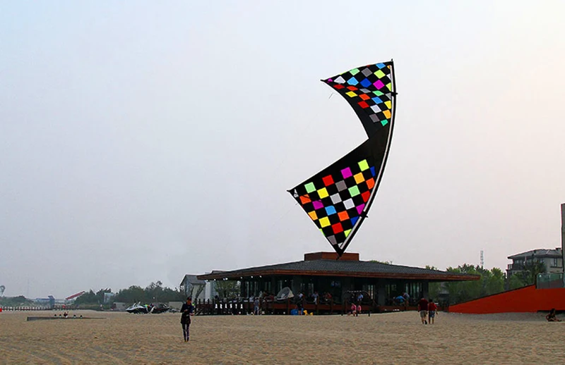 free shipping high quality 2.3m peking opera dual line ballet stunt kites with handle line easy control kites sport heart kites Wholesale Toys & Hobbies