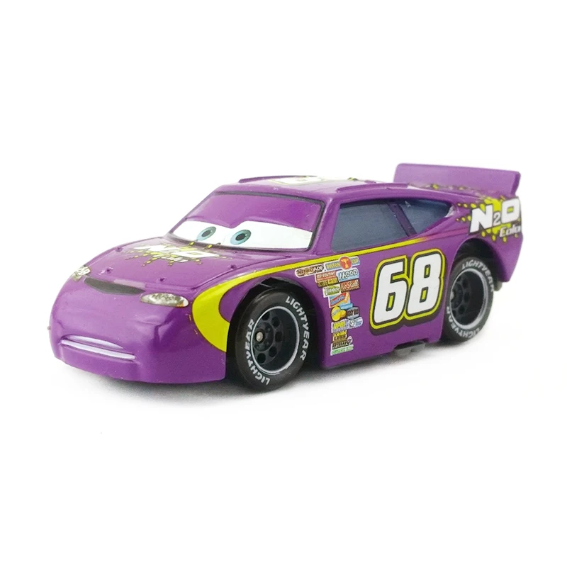Disney Pixar Cars No.68 N20 Cola 1:55 литье под давлением металлический сплав Игрушечная модель