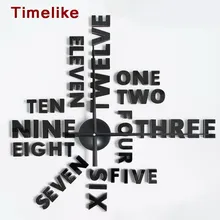 2018 New Big Wall Sticker Clock Mirror Surface 3D DIY Quartz Wall Clock Living Room Art Watch Large Clock Needles and Mechanism