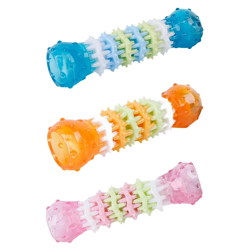 Резиновые молярные игрушки для чистки собачьих зубов для домашних животных, приспособления для удаления укусов и чистки зубов для средних и больших собак, интерактивные жевательные