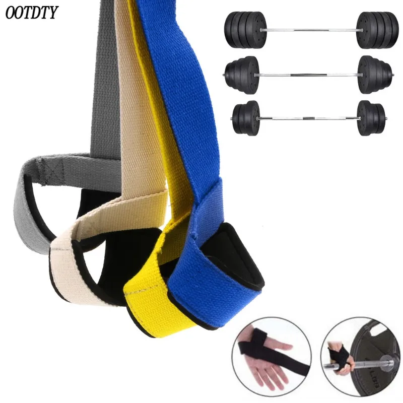 

Pro Gym Training Weight Lifting Powerlifting Hand Wraps Wrist Strap Support New