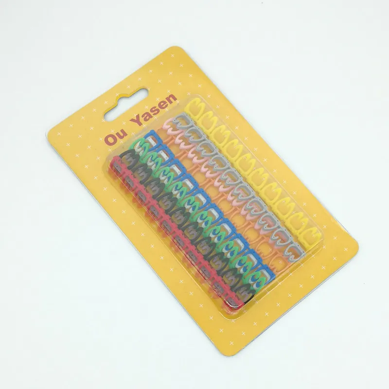 

2 Pcs of Cable Label Marker Number Tag Network Line Cable Marker Organizer for Cat5e cat6 Computer Wire Management