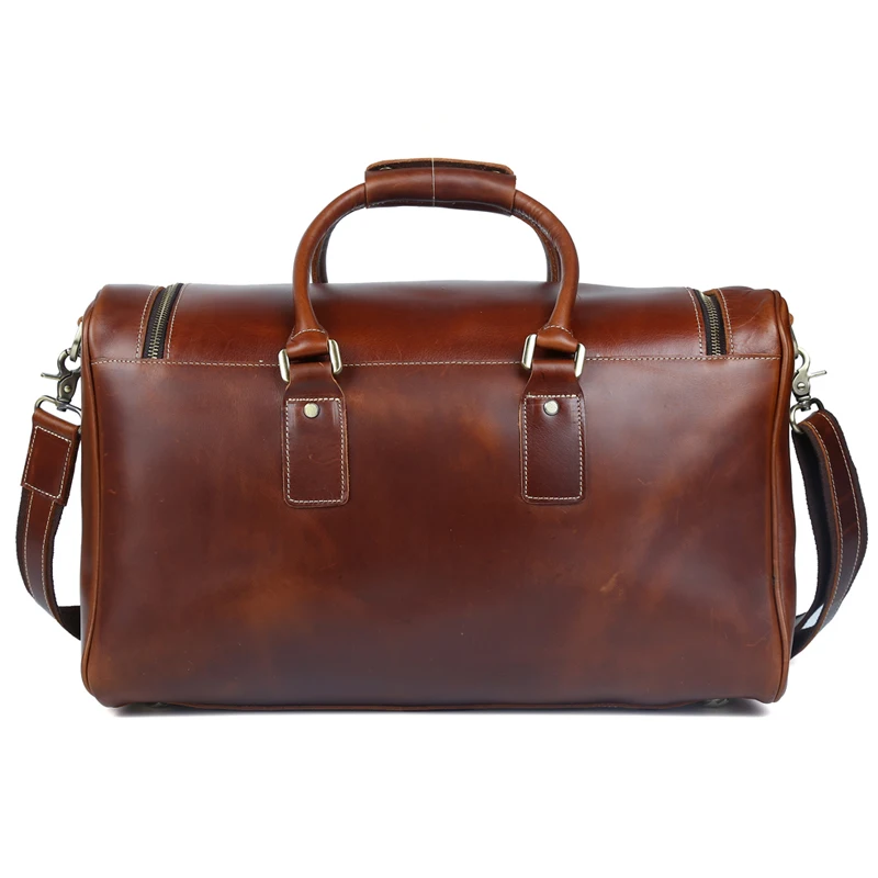 2017 Handmade genuine Leather Duffle Bag For Men Women Travel ... 2017 Handmade genuine Leather Duffle Bag For Men Women Travel ...