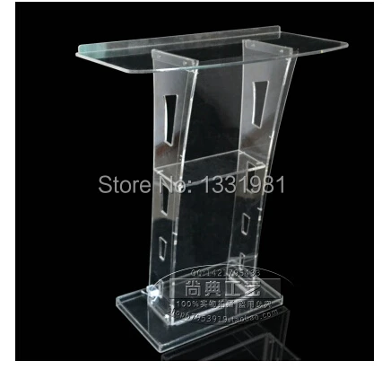 Hot sellingAcrylic Desktop Lectern / Acrylic Church Podiums / Acrylic Pulpit