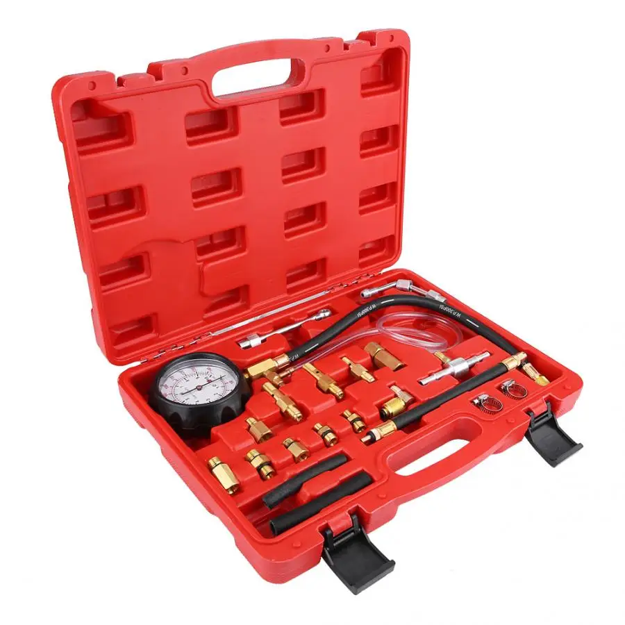 

TU-114 Petrol Fuel Diesel Pressure Tester Gasline Injector Pump Pressure Gauge Diagnostic Tool