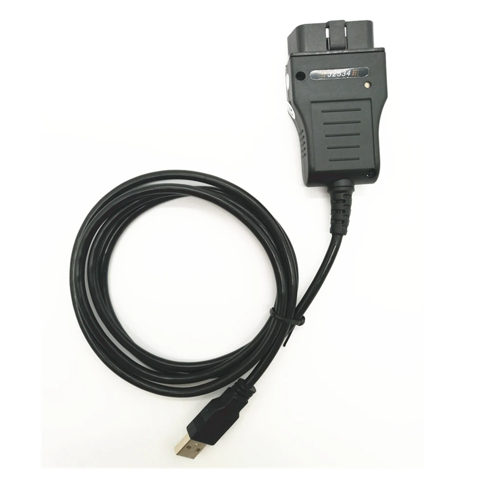 HDS USB кабель для Honda OBD2 кабель диагностический кабель с мульти langauge Авто OBD2 HDS кабель