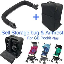 Baby stroller accessories Travel bag and armrest for GB pockit plus backpack Storage bag bar bumper for Goodbaby Pockit 2019 аксессуары для колясок gb адаптер gb pockit cs