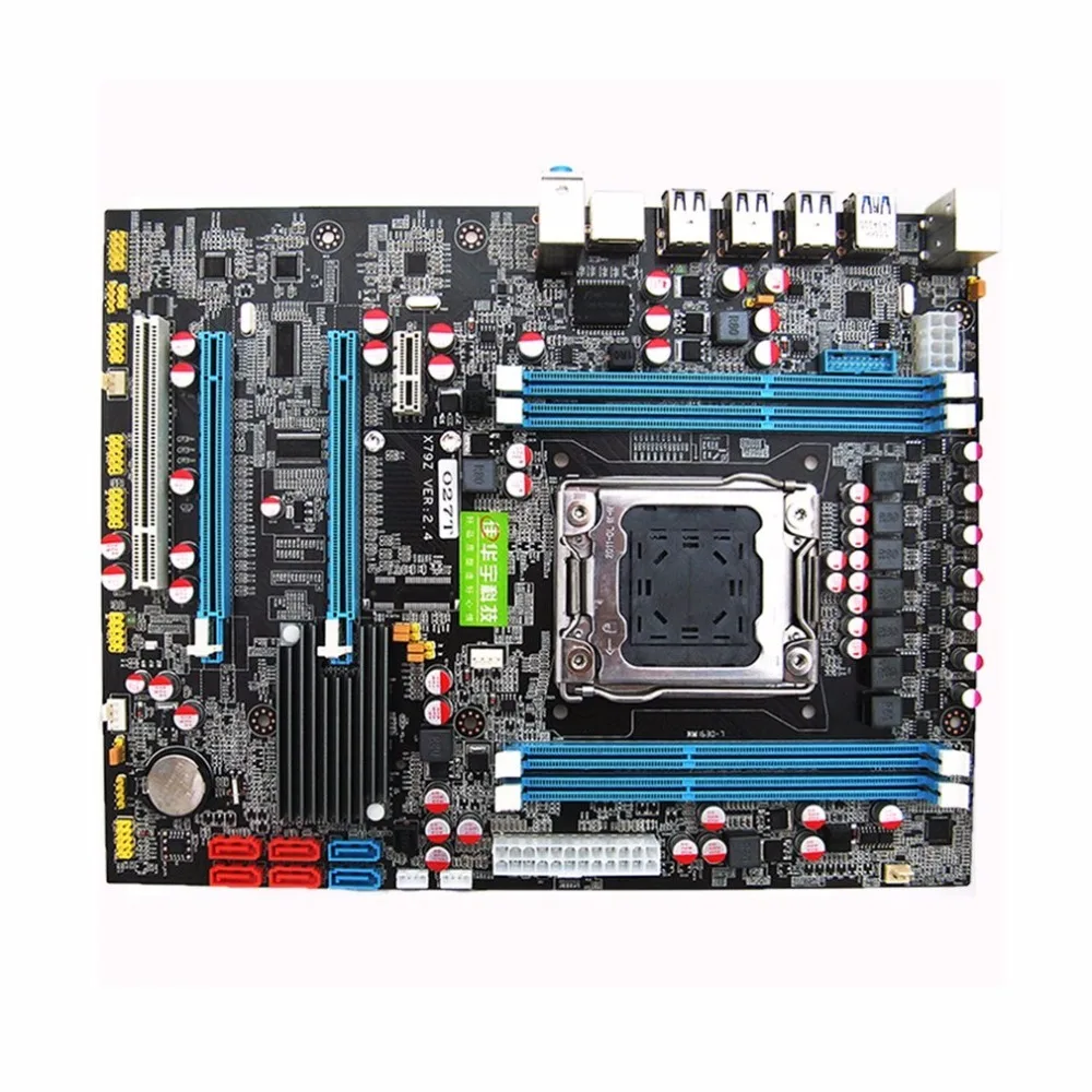 X79 материнской Процессор Оперативная память LGA2011 ECC Reg C2 памяти 16 г DDR3 4 Каналы Поддержка e5-2670 i7 шесть и восемь core Процессор