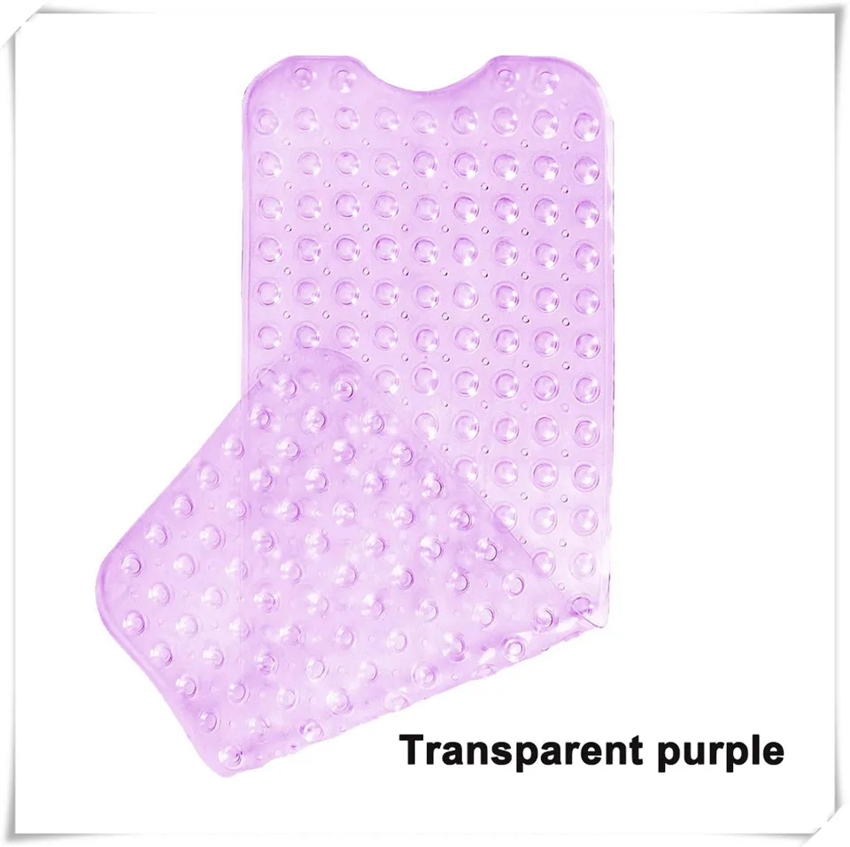 Bath Mat c Transparent purple