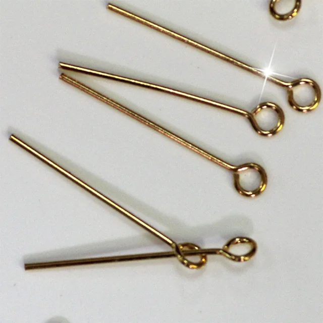 EYE pins 2.5cm high quality jewelry findings gold easy jewelry making