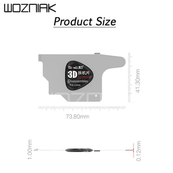 

QIANLI Stainless Steel LCD Screen Opening Stainless Steel LCD Screen Opening Tool Mobile Phone Opening Thin Card tool