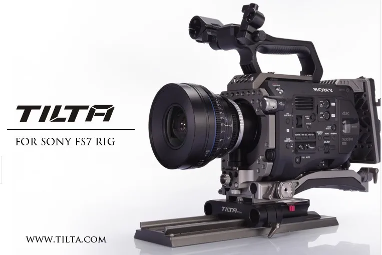 New Tilta For Sony Fs7 Rig /with Follow Focus And Carbon Fiber Matte