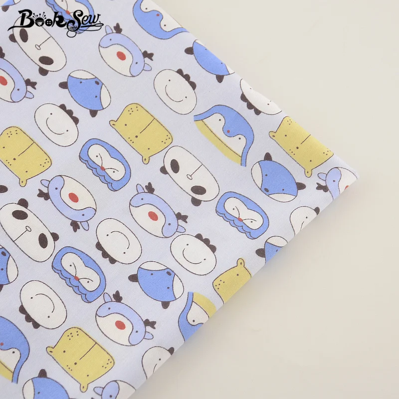 Booksew New Arrivals High Quality 100% Cotton Twill Fabric Fat Quarter Lovely Cartoon Design Sewing Cloth For Baby | Дом и сад