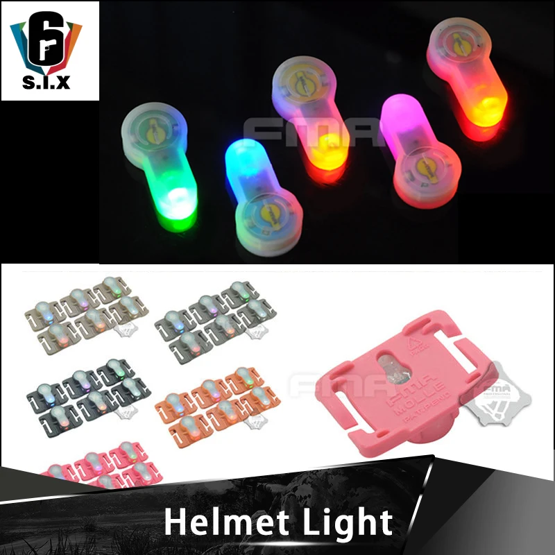 

FMA Tactical Helmet Light Safety Light Survival Waterproof Lamp 6 Color