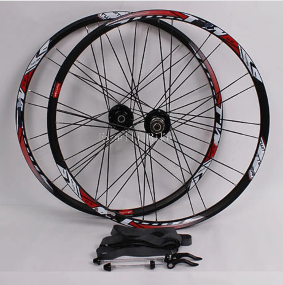 

1Pairs 27.5 Mountain Bicicleta Aluminium Alloy Wheelset 27.5er Disc Brake Wheels Chrader Valve For Downhill DH MTB Bike Stronger