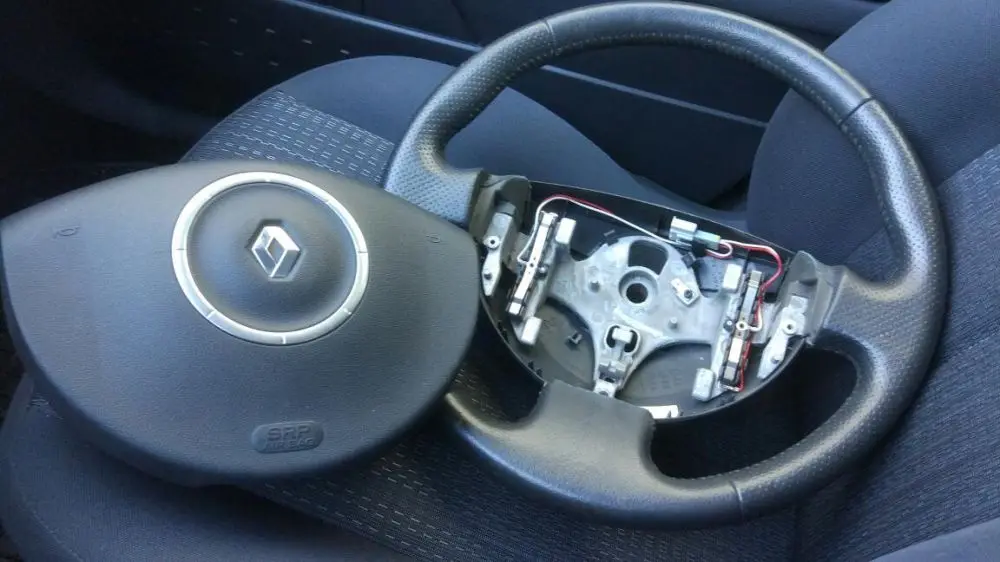 volan cu airbag renault megane 2
