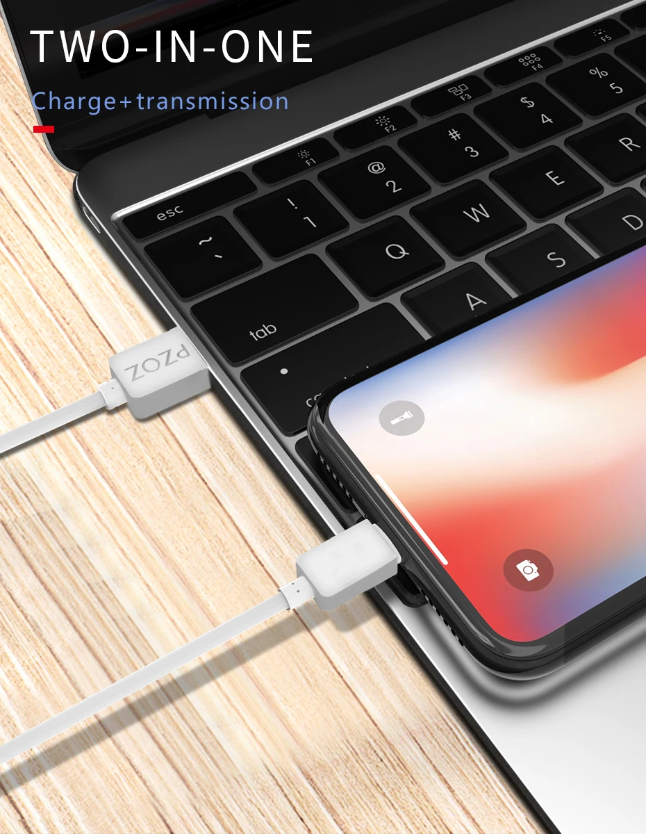 PZOZ Быстрая зарядка Usb кабель для iphone Xs Max зарядное устройство Синхронизация данных Usb короткий шнур провод кабель для iphone 5 5s 6s 6 s 7 телефонный кабель