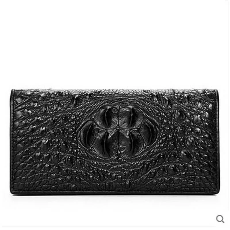 

2018 cestbeau No stitching Limited real crocodile men wallet man purse 2 fold small hand to carry men and women universal money