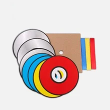 Hot sale Color changing CD 7pcs paper CD paper bag magic tricks magic toys
