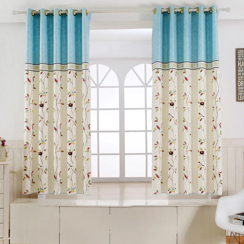 20 моделей современных полностью затемненных штор толстые короткие для шторы на окна для гостиной спальни кухни короткие занавески специальные - Цвет: Color 14