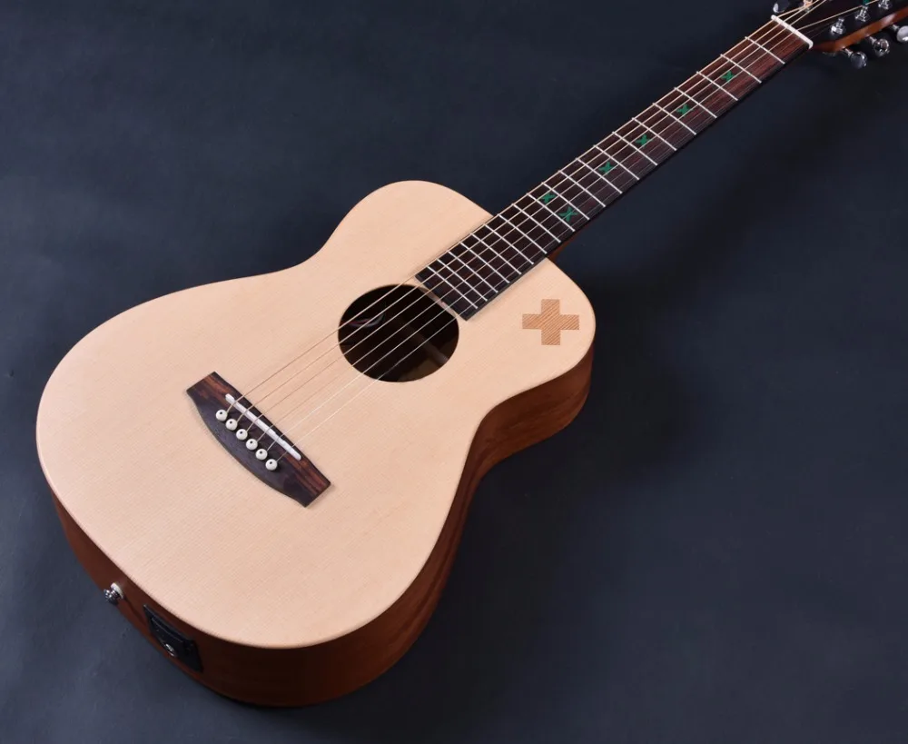 

34" traveling guitar baby guitar , can make logo as your request