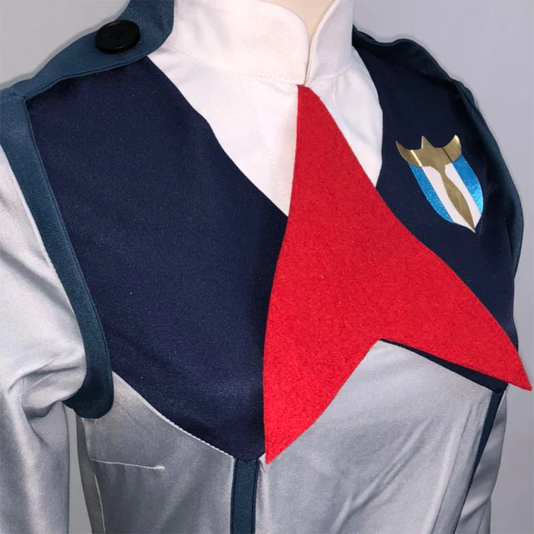 Аниме darling in the franxx kokoro Косплей Костюм японский ichigo парик zero two hiro 002 Униформа