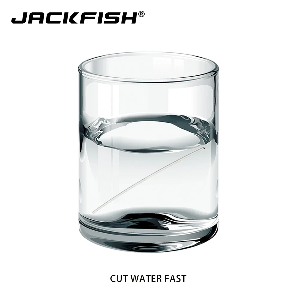 JACKFISH 100 متر فلوريد خيط صنارة الصيد الأحمر/واضح لونين 4-32LB الكربون الألياف زعيم خط صنارة صيد السمك بذبابة الصيد الصناعية pesca