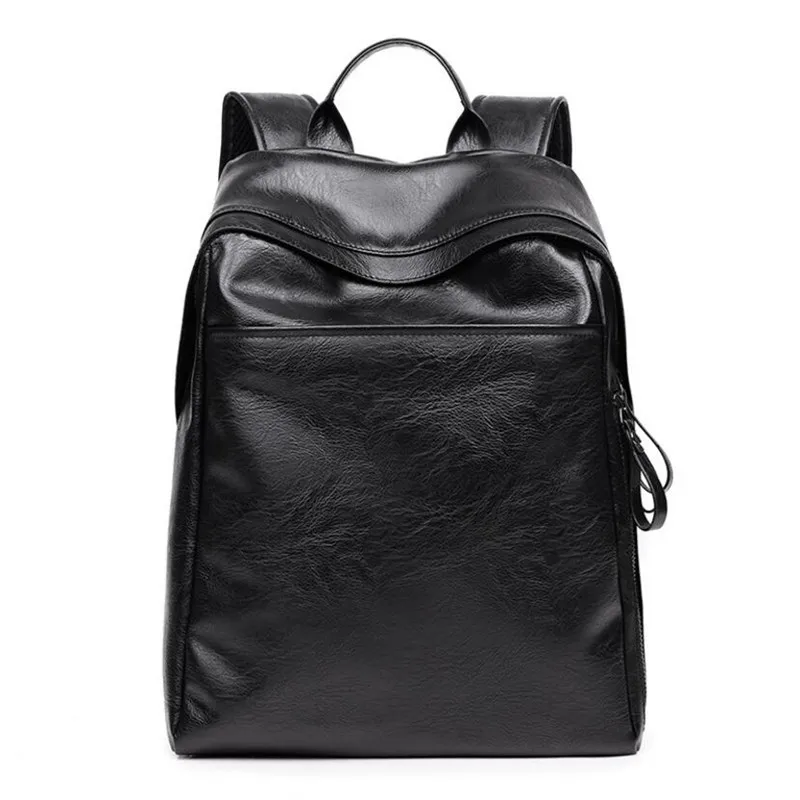 

NEW Men Backpacks for Bags PU Leather Men's Shoulder Bags Fashion Men Business Casual Travel School Boys Vintage Men Backpack