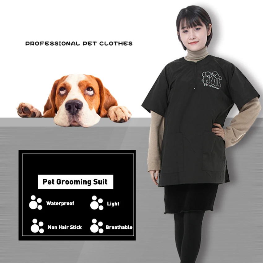 Universal Size Pet Beautician Wrap Anti Static Hairdressing Grooming