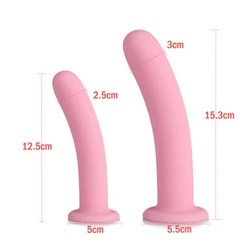 Smooth Silicone Anal Plug Dildos Sex Toys For Woman Anal Dildo Suction Cup Butt Plug Gay Prostate Massage Butt Plug Toys for Men 3