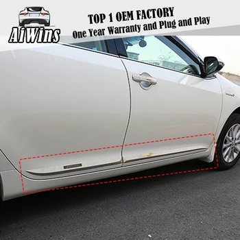 

Car styling BODY TRIM For Toyota Camry V50 V55 2012-2017 SIDE DOOR BODY MOLDING TRIM COVER LINE GARNISH PROTECTOR ACCESSORIES