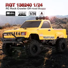 RGT RC автомобиль 136240 1:24 2,4 г 4WD 15 км/ч RC Рок Гусеничный внедорожный Багги Автомобили детские подарки игрушки для детей